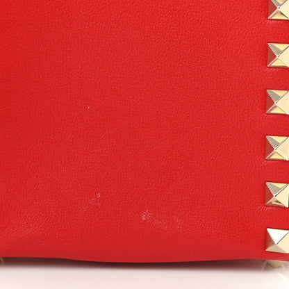 Valentino Garavani Calfskin Rockstud Phone Holder Red 10 of 10