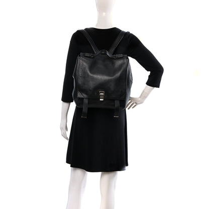 Proenza Schouler Calfskin Large PS Courier Backpack Black 3 of 18
