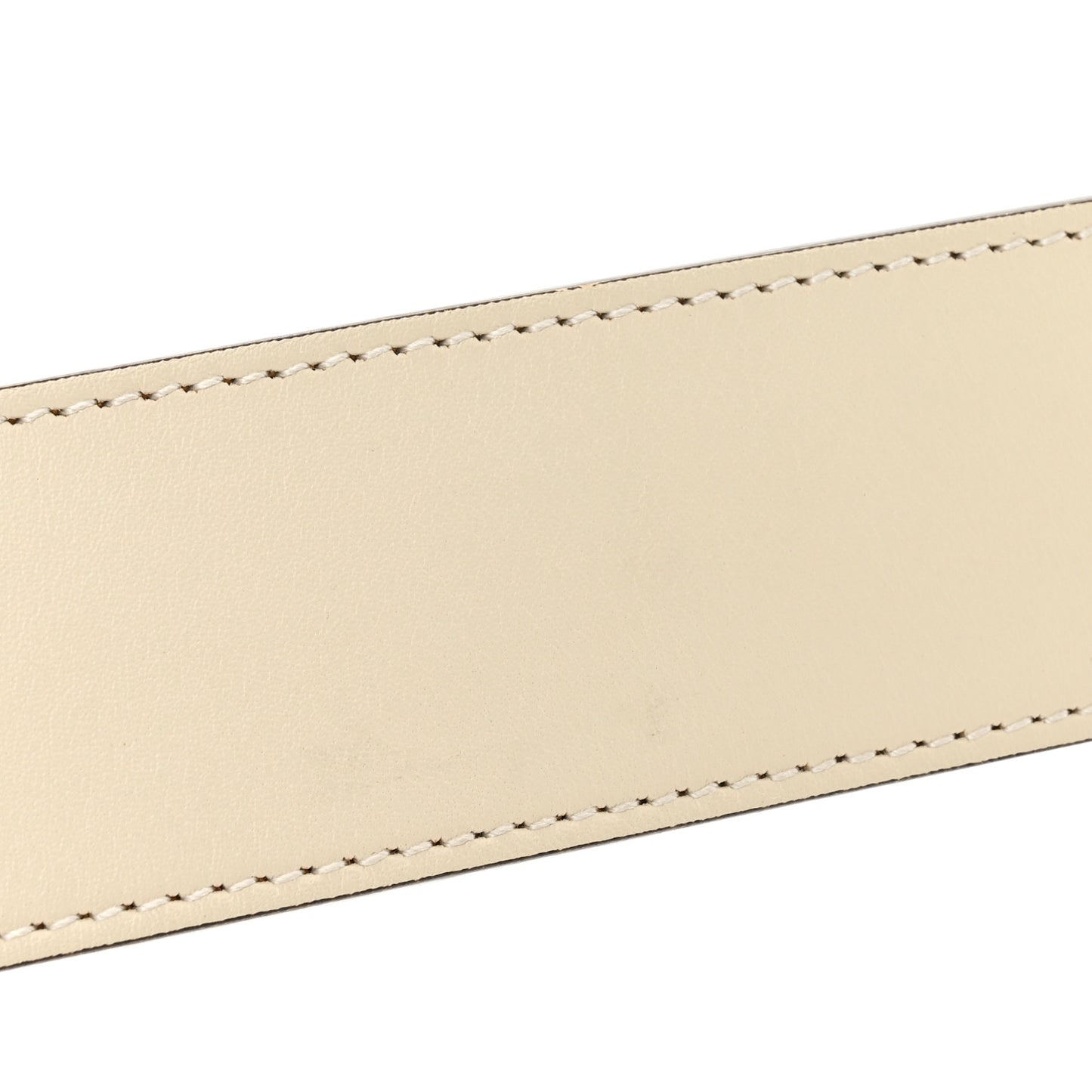 Calfskin Double G 40mm Belt 80 32 Mystic White