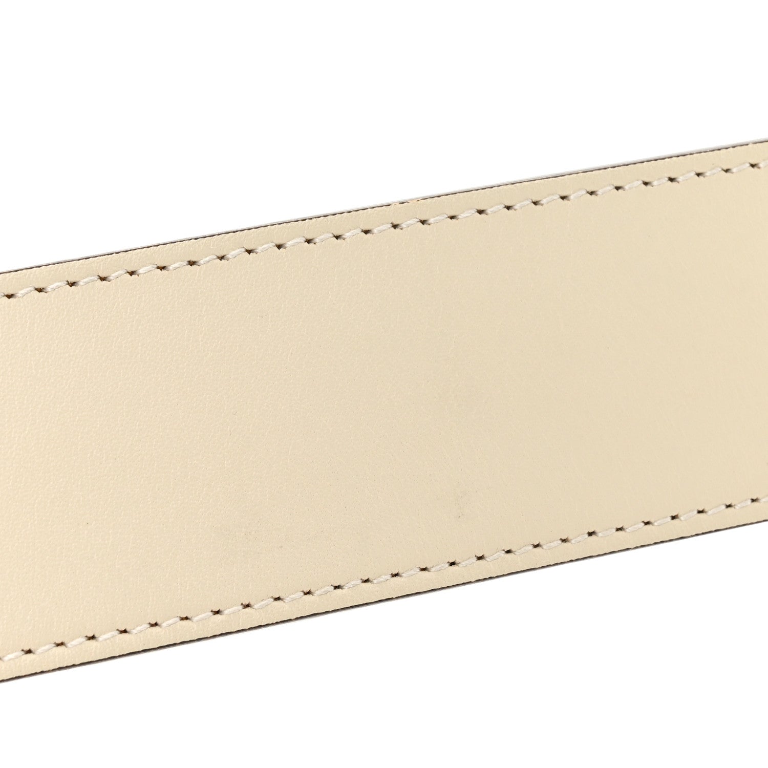Gucci Calfskin Double G 40mm Belt 80 32 Mystic White 6 of 6