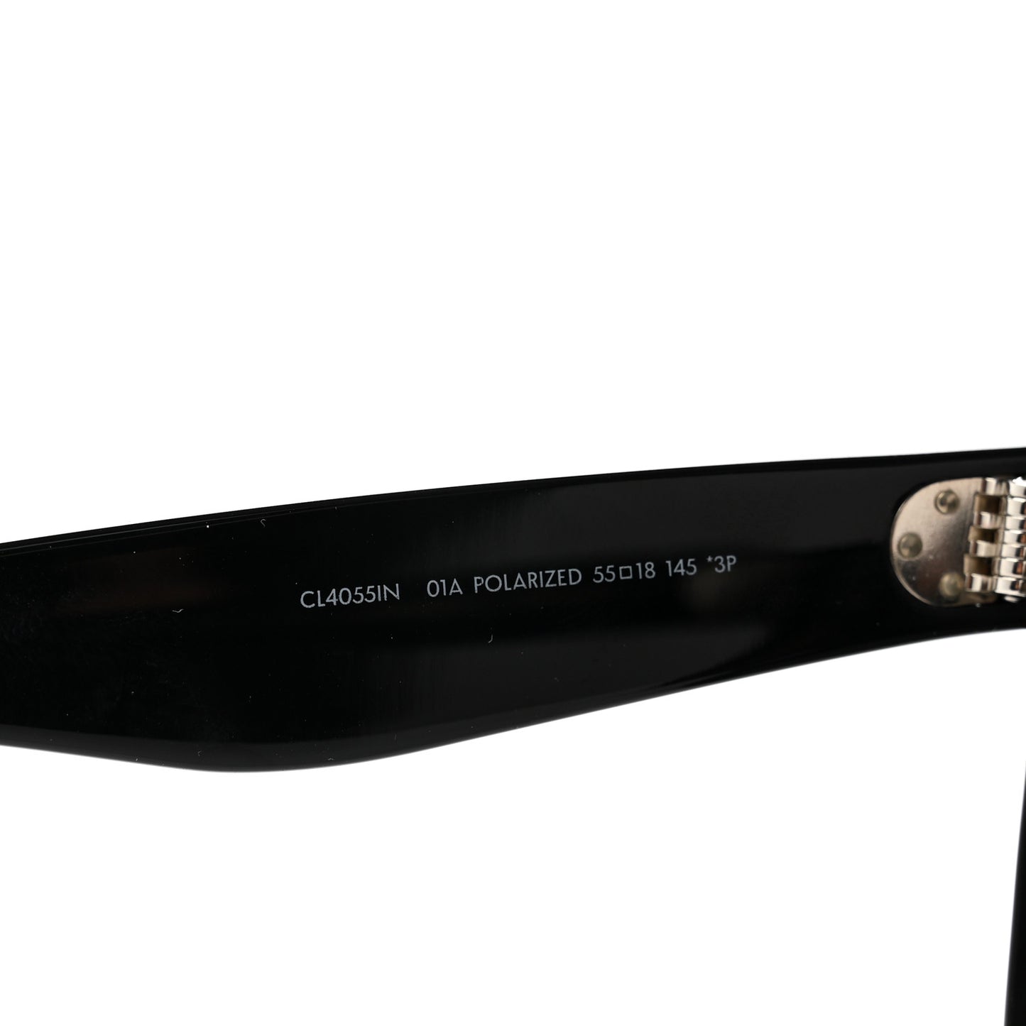 Acetate Polarized Oversized Sunglasses CL4055IN Black