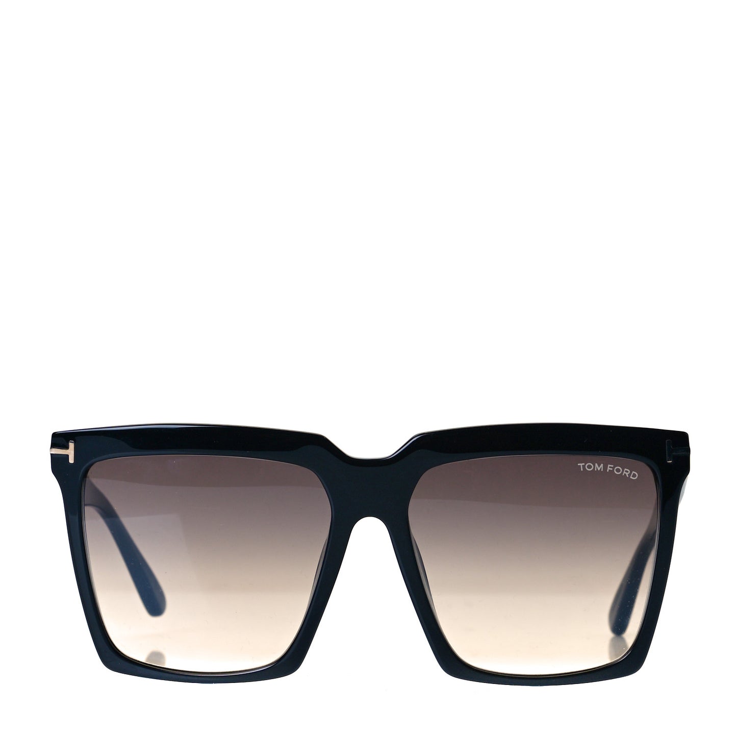 Acetate Polarized Sabrina Cat Eye Sunglasses TF764 Black