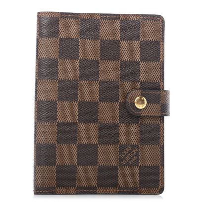 Louis Vuitton Damier Ebene Small Ring Agenda Cover 1 of 4