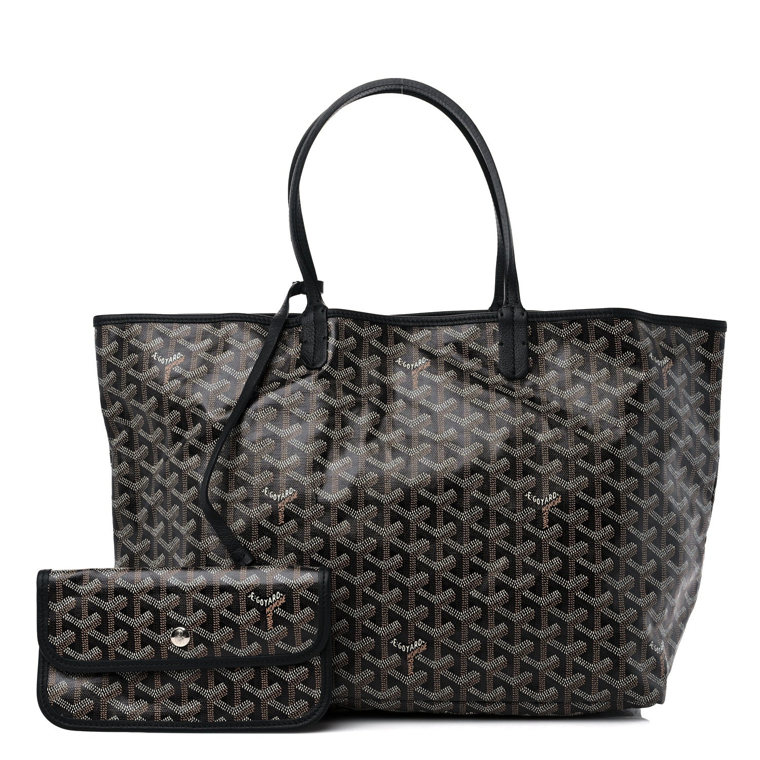Goyard Goyardine Saint Louis PM Black 1 of 10