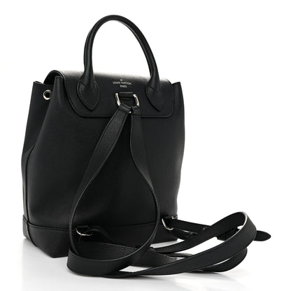 Louis Vuitton Calfskin Lockme Backpack Black 3 of 10