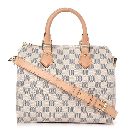 Louis Vuitton Damier Azur Speedy Bandouliere 25 1 of 8