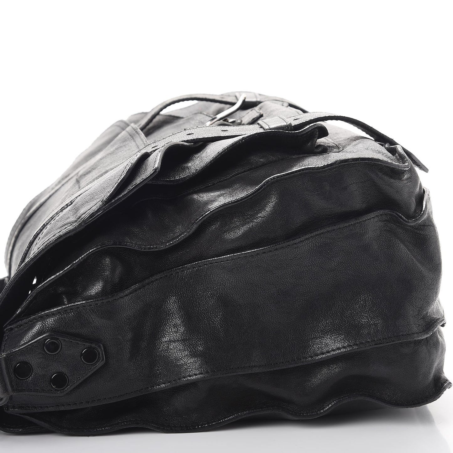 Lambskin Large PS1 Satchel Black