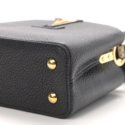 Louis Vuitton Taurillon Ayers Mini Capucines Black 8 of 9