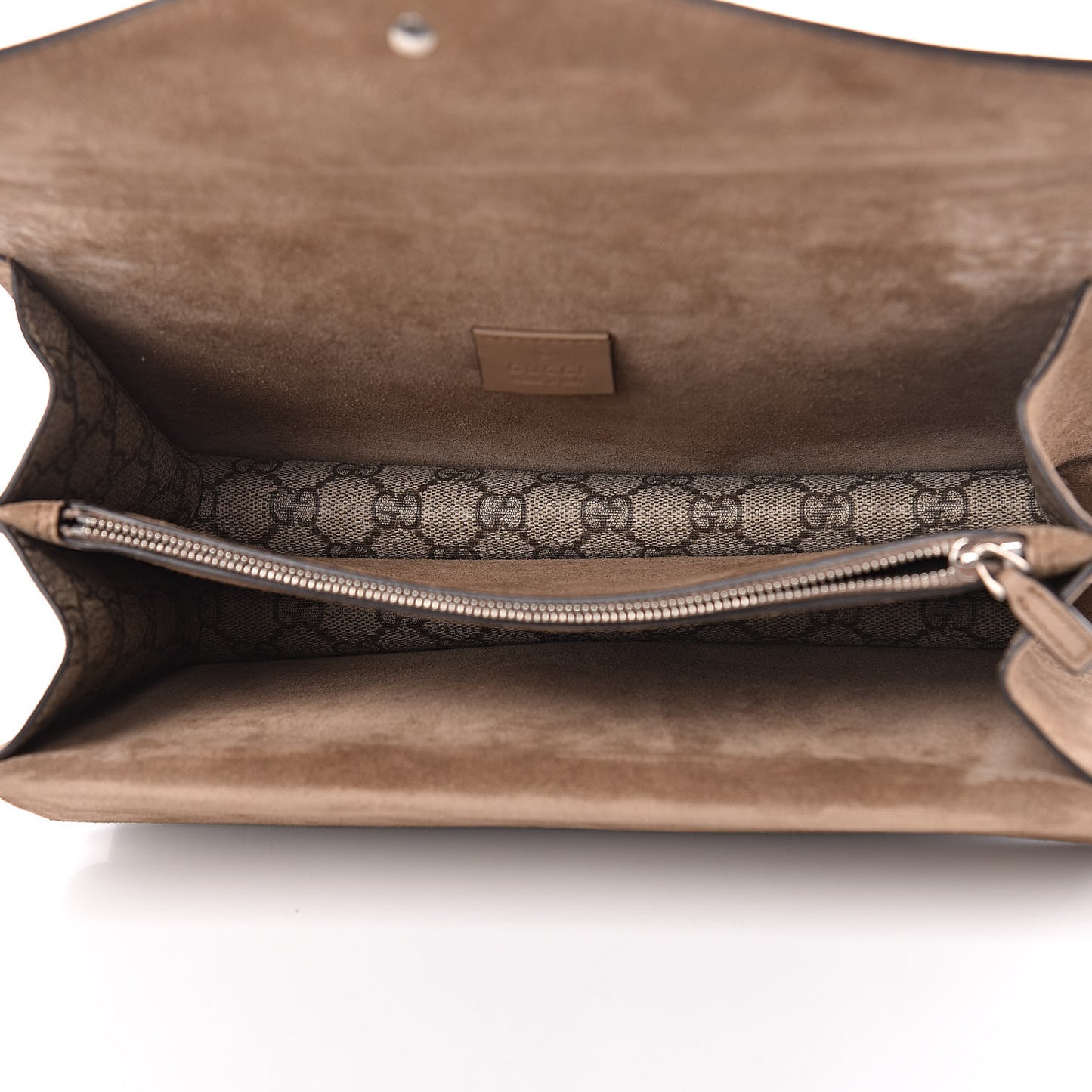 GG Supreme Monogram Small Dionysus Shoulder Bag Taupe