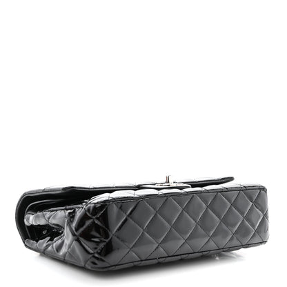 Chanel Patent Quilted Medium Double Flap Black 4 of 11