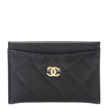 Chanel Caviar Quilted Card Holder Black 1 of 9