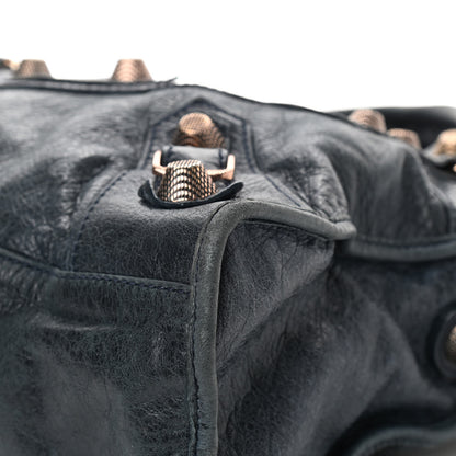 Balenciaga Agneau Giant 21 Rose Gold Hardware City Dark Night 7 of 22