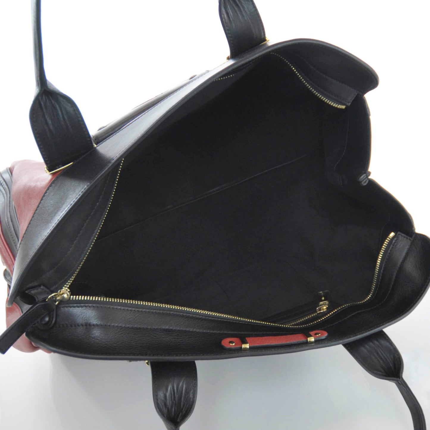 Leather Large Alice Satchel Holly Berry
