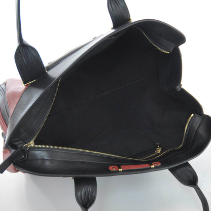 Chloe Leather Large Alice Satchel Holly Berry 7 of 9