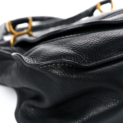 Chloe Calfskin Large Marcie Satchel Black 8 of 14