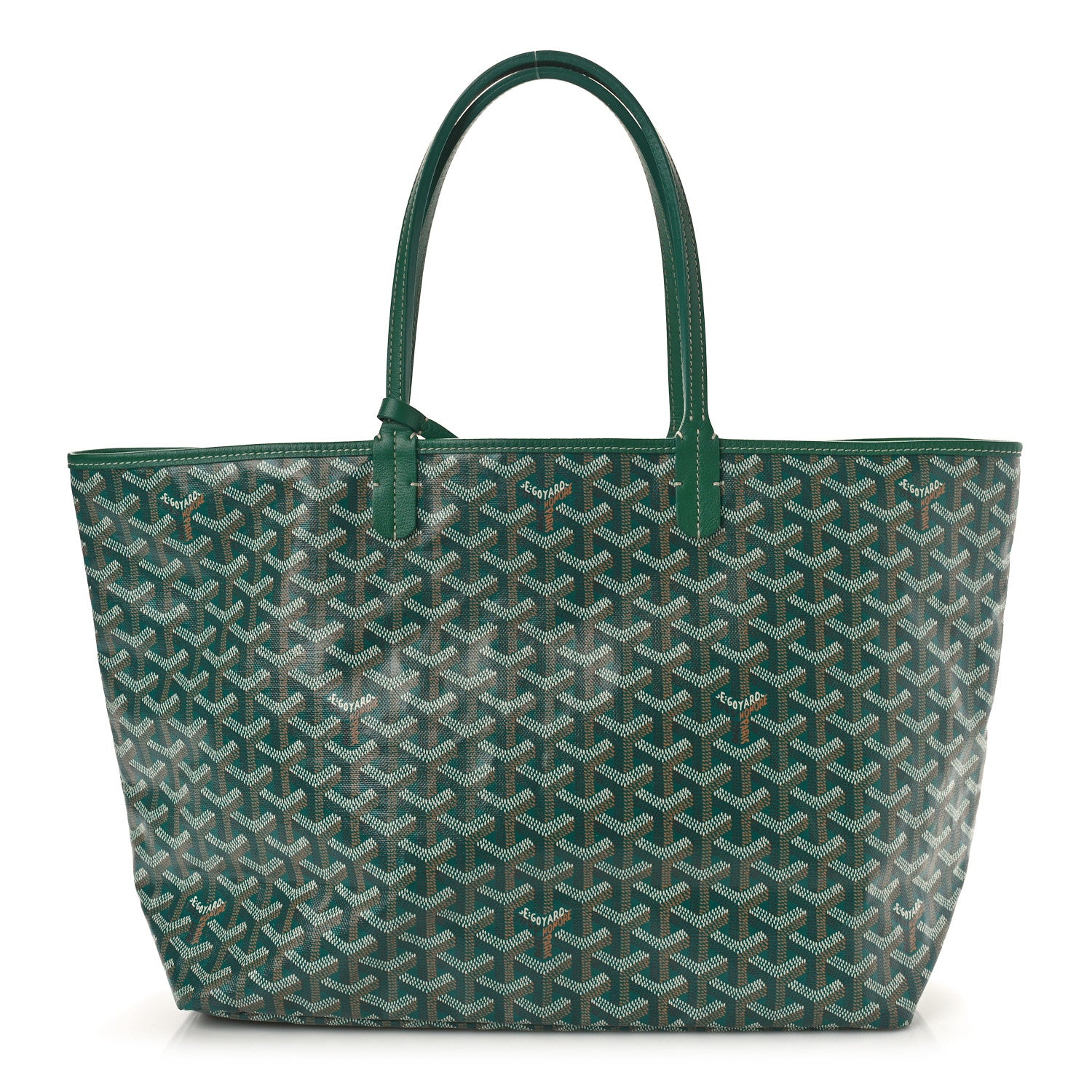 Goyard Goyardine Saint Louis PM Green 1 of 11