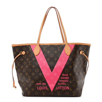 Louis Vuitton Monogram V Neverfull MM Grenade 1 of 11