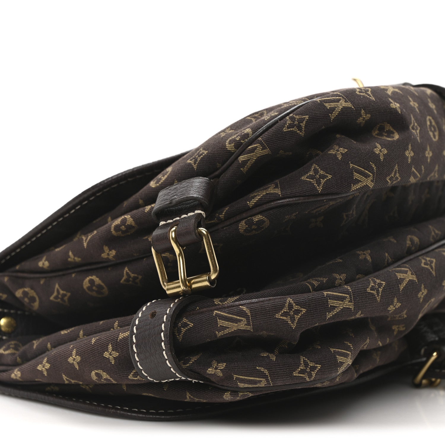 Louis Vuitton Monogram Mini Lin Saumur Ebene 8 of 9