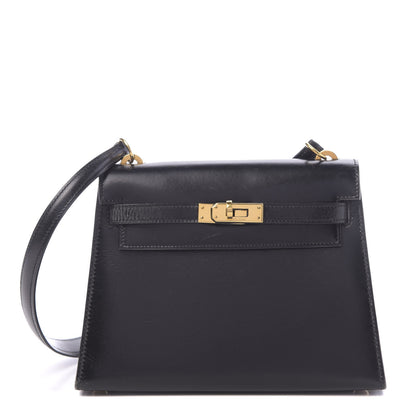Hermes Box Mini Kelly Sellier 20 Black 1 of 11