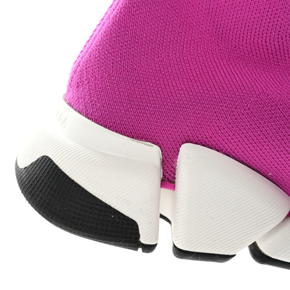 Balenciaga Technical 3D Recycled Knit Womens Speed 2.0 Sneakers 36 Pink White 14 of 14
