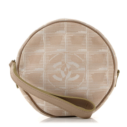 Chanel Nylon Travel Wristlet Beige 1 of 8