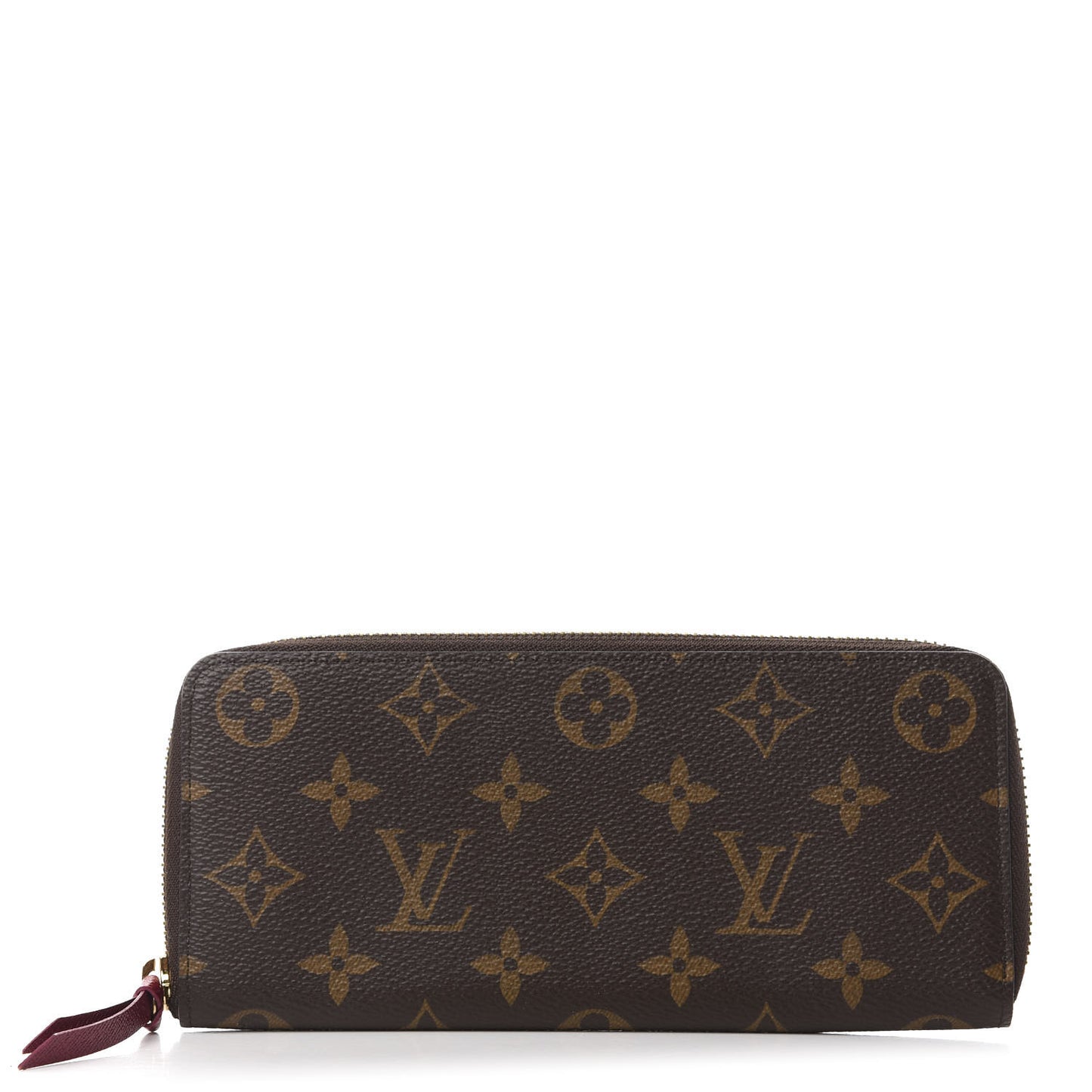 Monogram Clemence Wallet Fuchsia