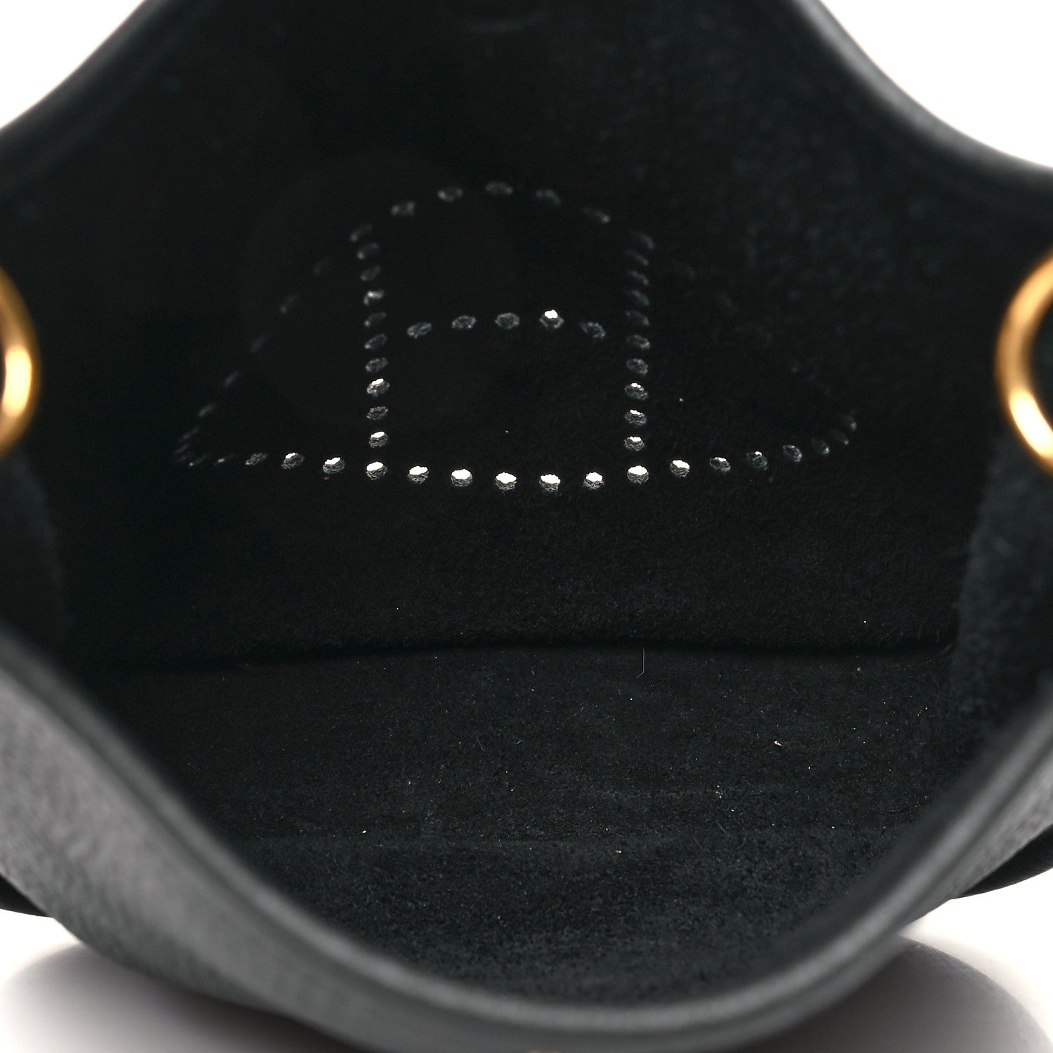 Hermes Taurillon Clemence Evelyne TPM Black 5 of 11