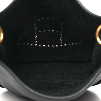 Hermes Taurillon Clemence Evelyne TPM Black 5 of 11