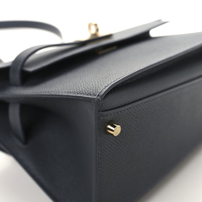 Hermes Epsom Kelly En Desordre Sellier 20 Ardoise 10 of 14