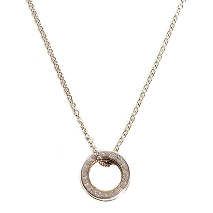 Bulgari 18K White Gold B.Zero1 Pendant Necklace 1 of 5
