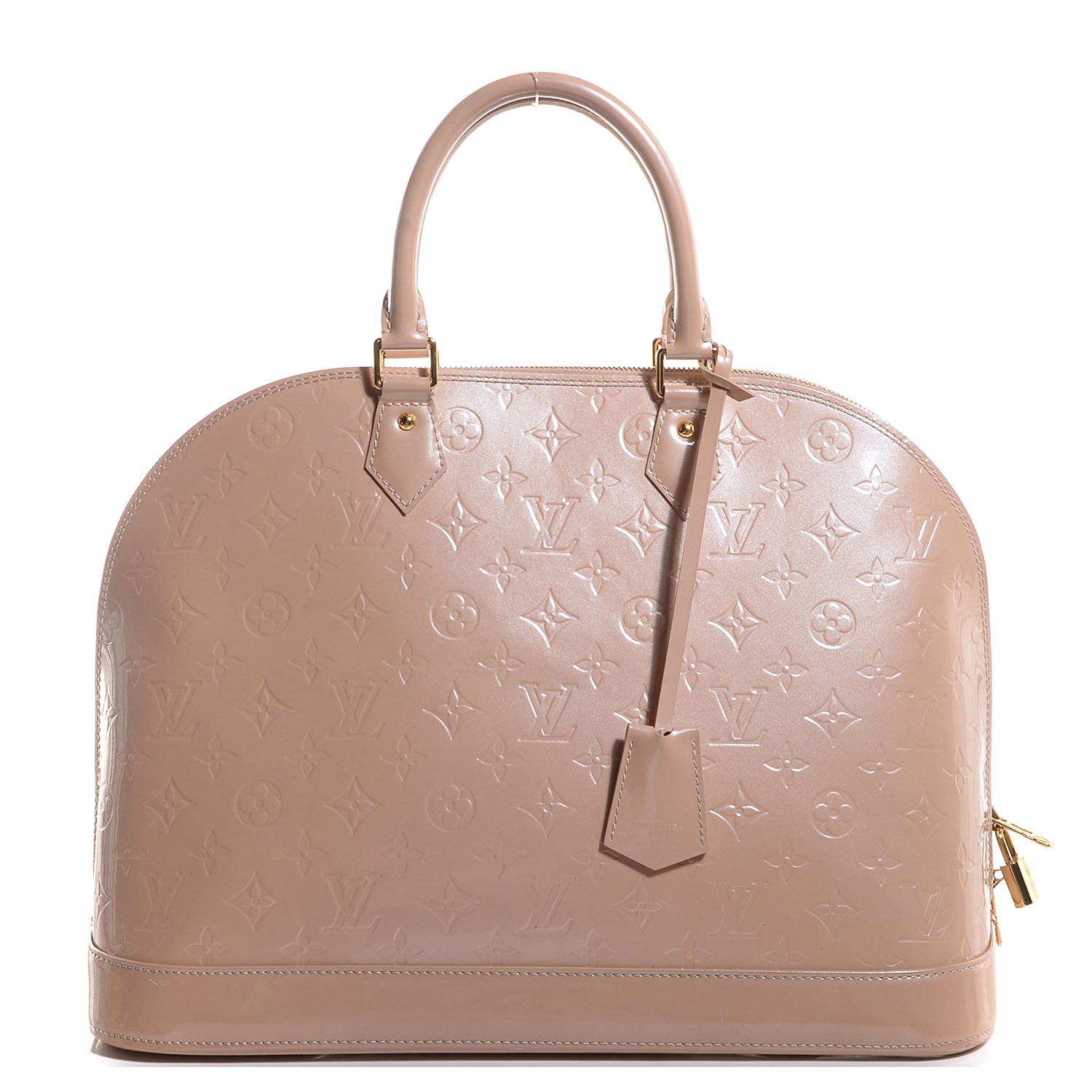 Louis Vuitton Vernis Alma GM Rose Florentin 1 of 7