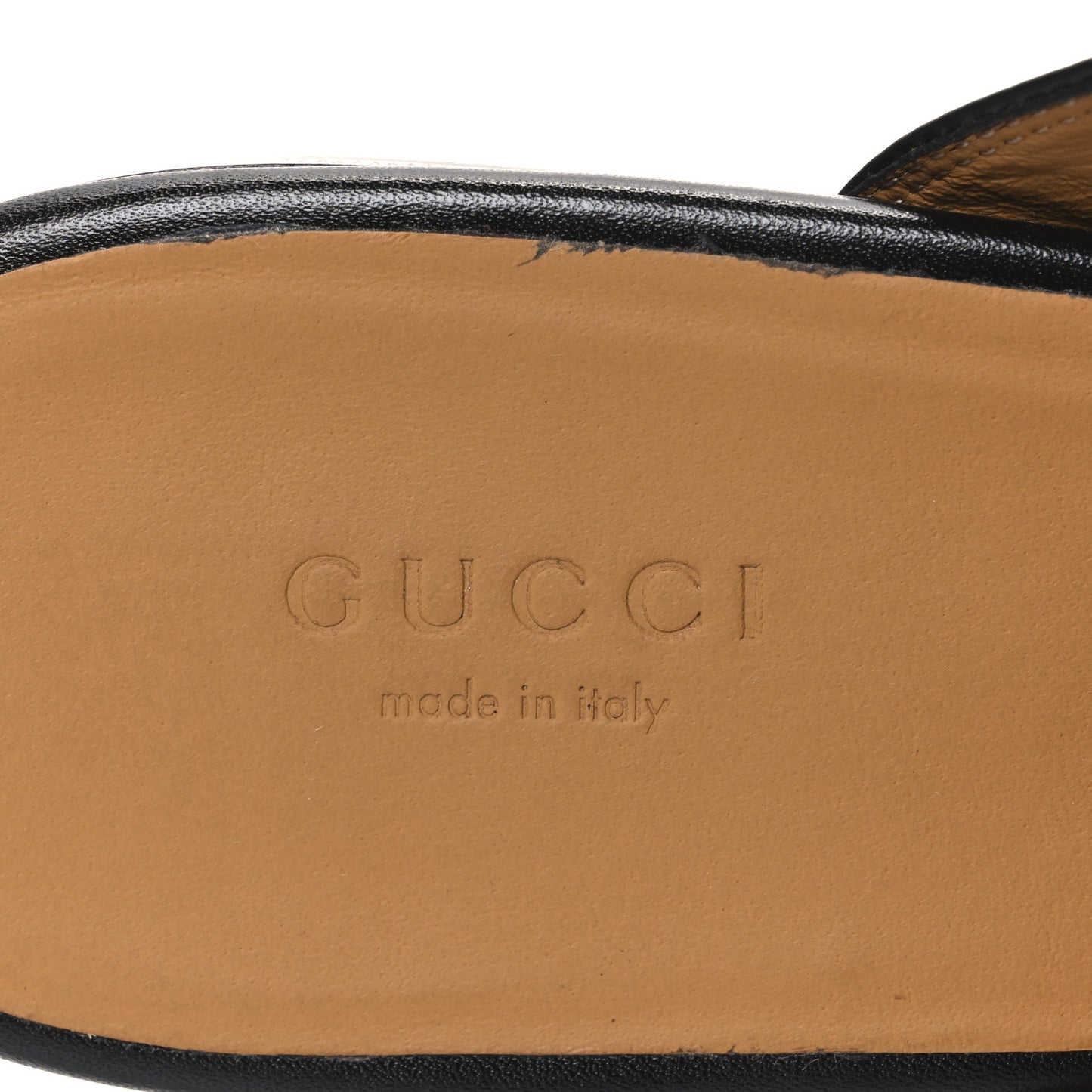 Calfskin Womens Princetown Slippers 40 Black