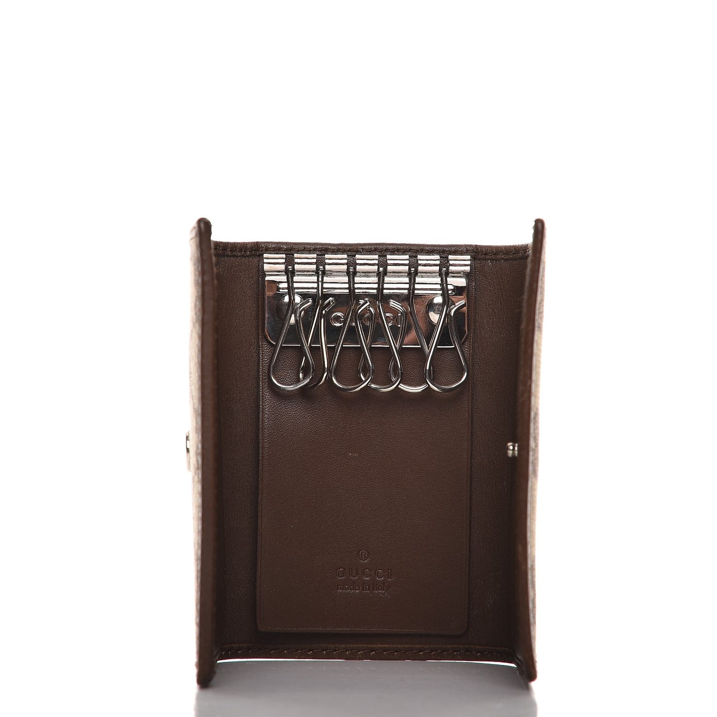 Monogram 6 Key Holder Case Dark Brown