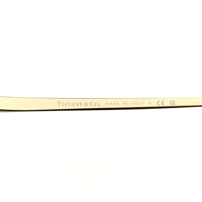 Tiffany Metal TF4214U Rectangle T Sunglasses Black Gold 7 of 8