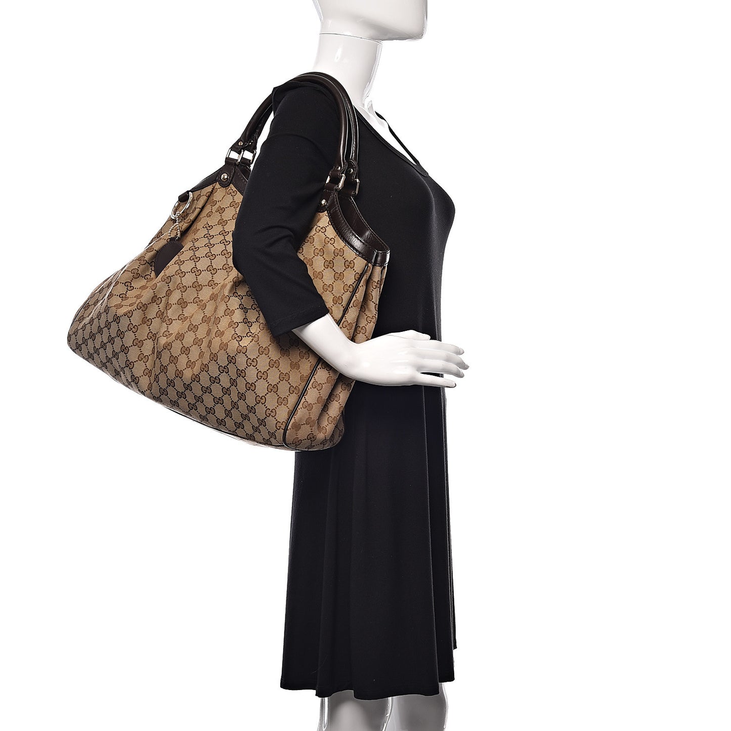 Monogram Large Sukey Tote Dark Brown