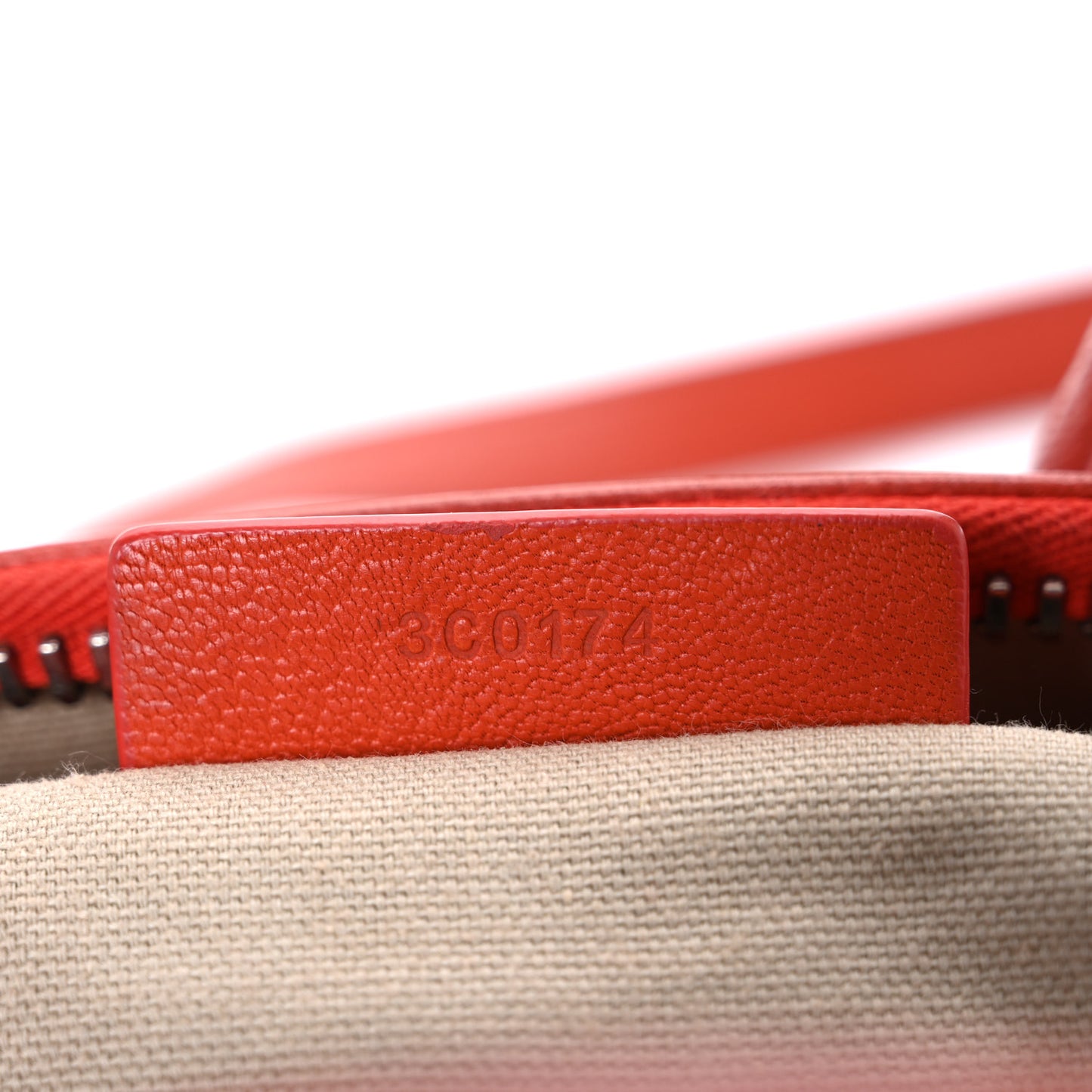 Sugar Goatskin Mini Antigona Burnt Orange