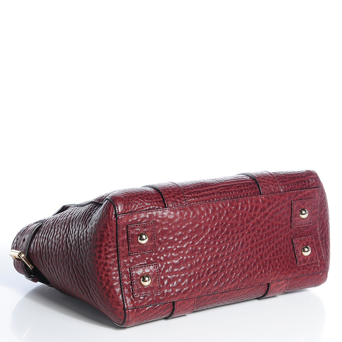 Shrunken Calfskin Small Bayswater Oxblood