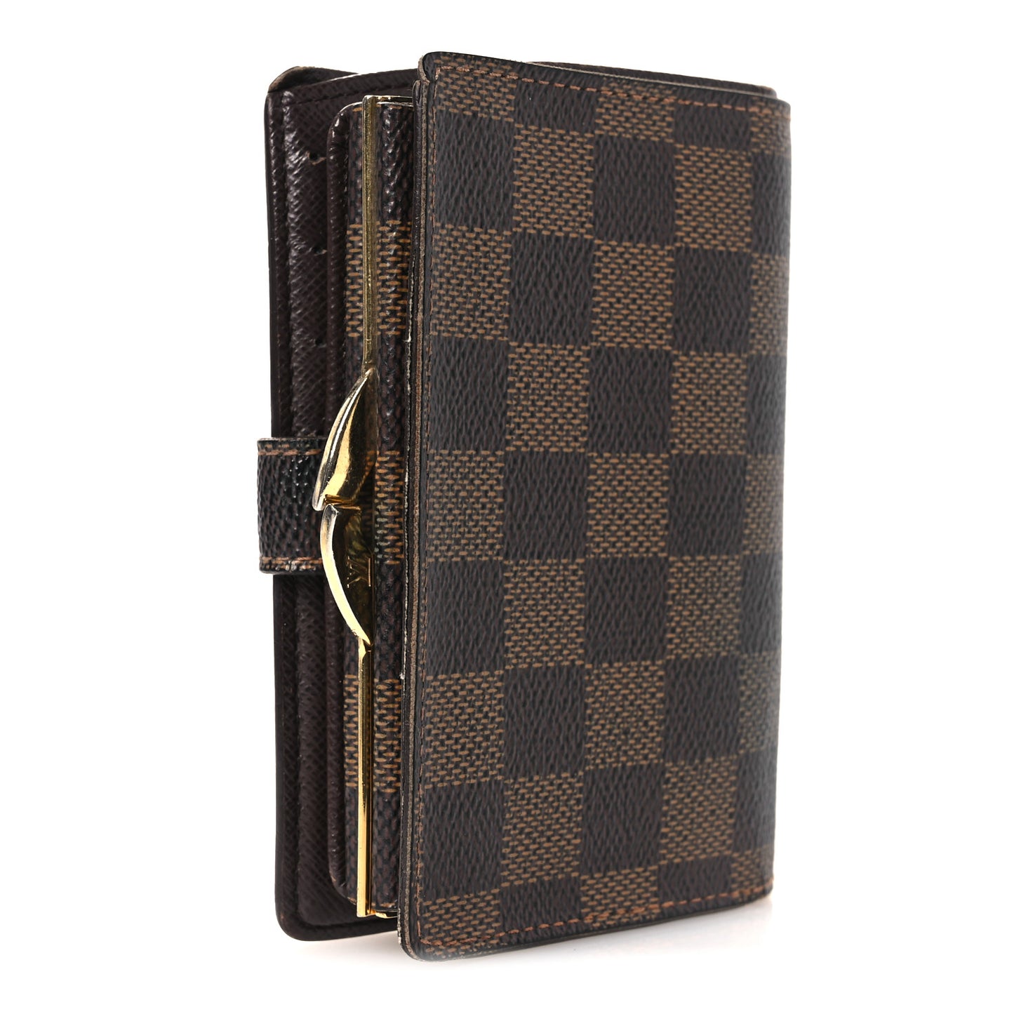 Damier Ebene French Purse Wallet