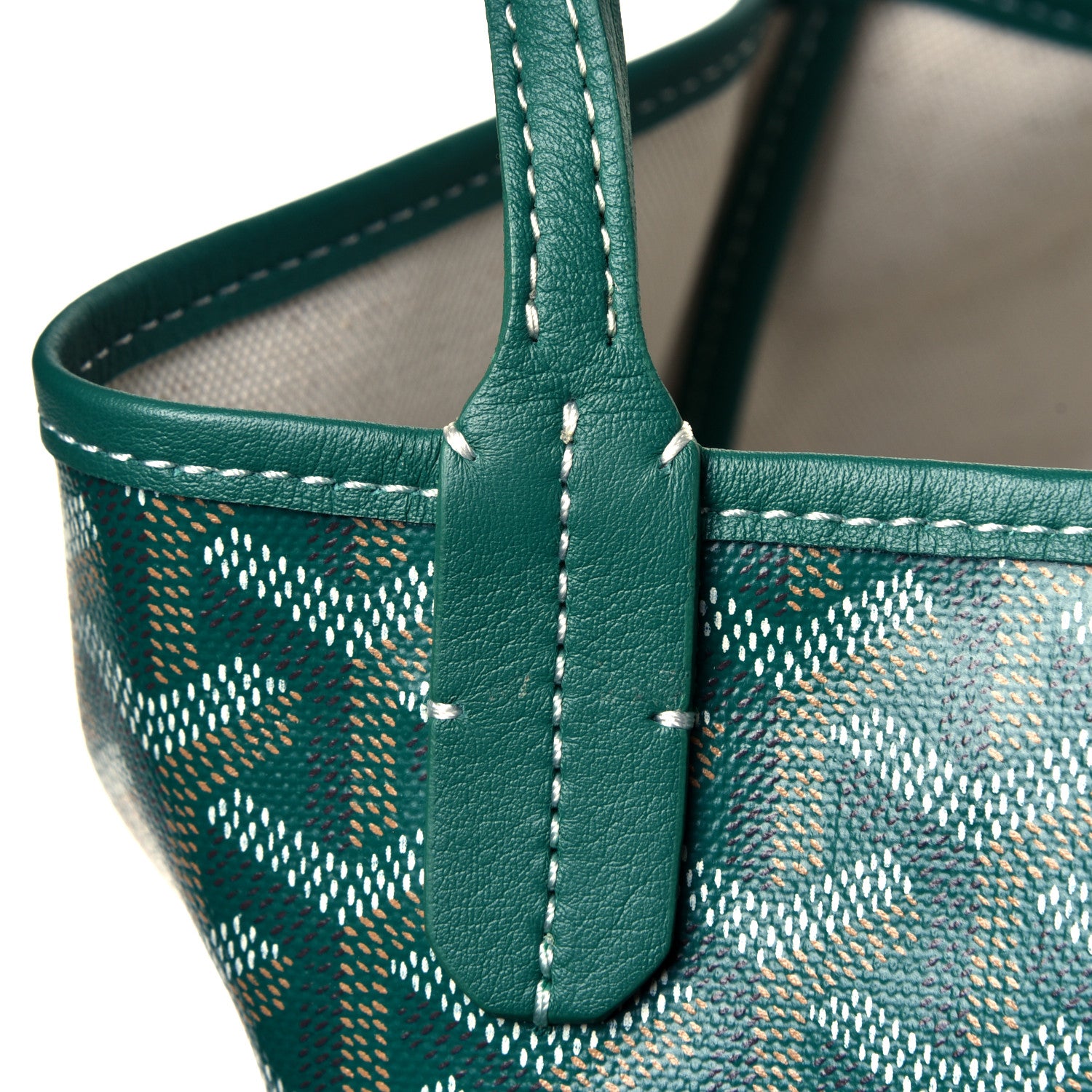 Goyard Goyardine Saint Louis PM Green 5 of 5