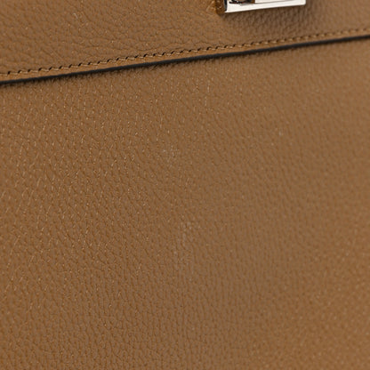 Gucci Grainy Calfskin Medium Zumi Top Handle Bag Friky Taupe 13 of 20