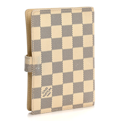 Louis Vuitton Damier Azur Small Ring Agenda Cover 3 of 8