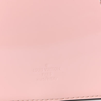 Louis Vuitton Patent Calfskin Monogram Cherrywood BB Rose Ballerine 6 of 9