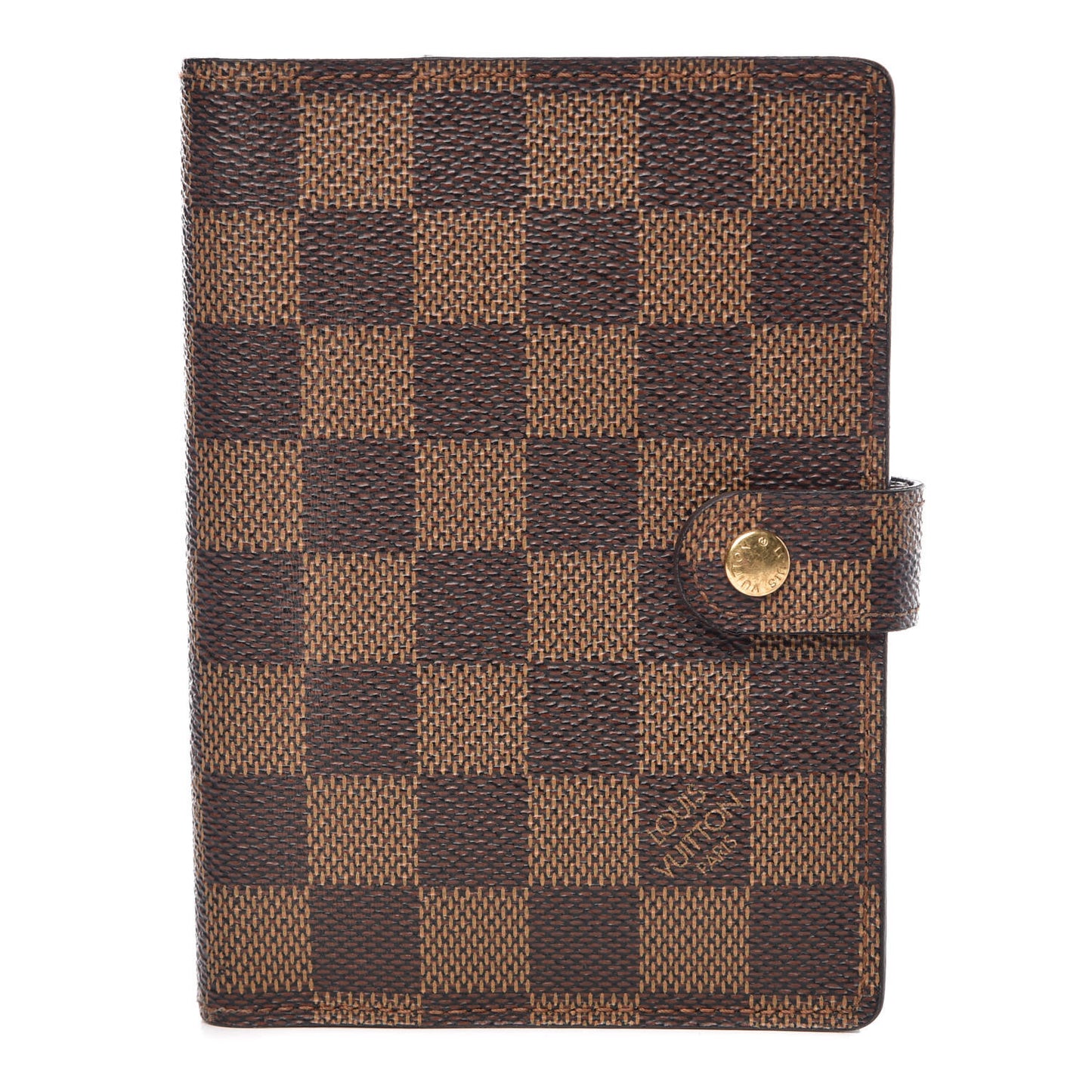 Damier Ebene Small Ring Agenda Cover