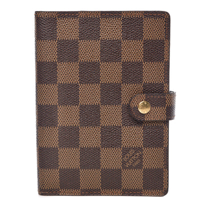 Louis Vuitton Damier Ebene Small Ring Agenda Cover 1 of 15