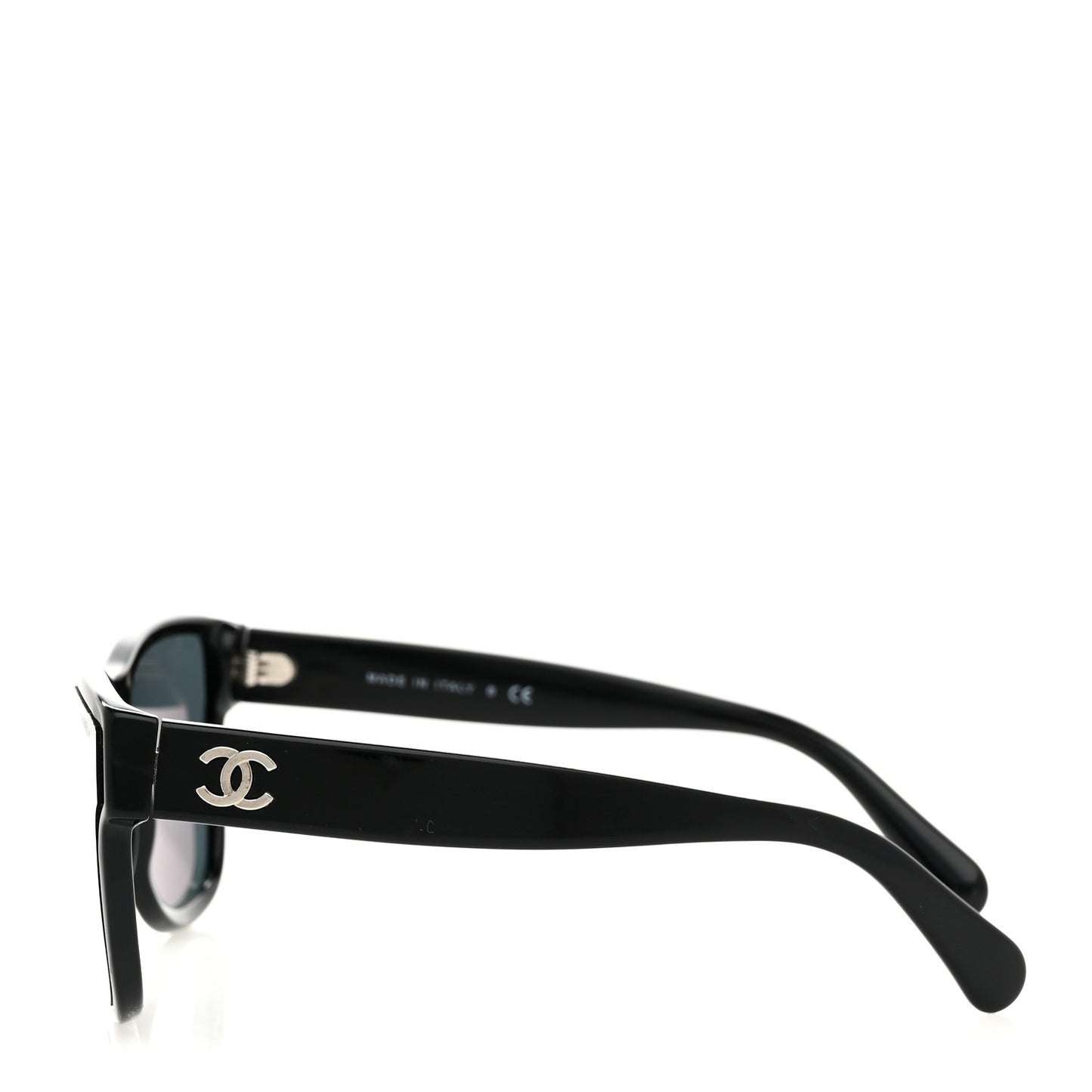 Acetate Polarized Square CC Sunglasses 5380 Black