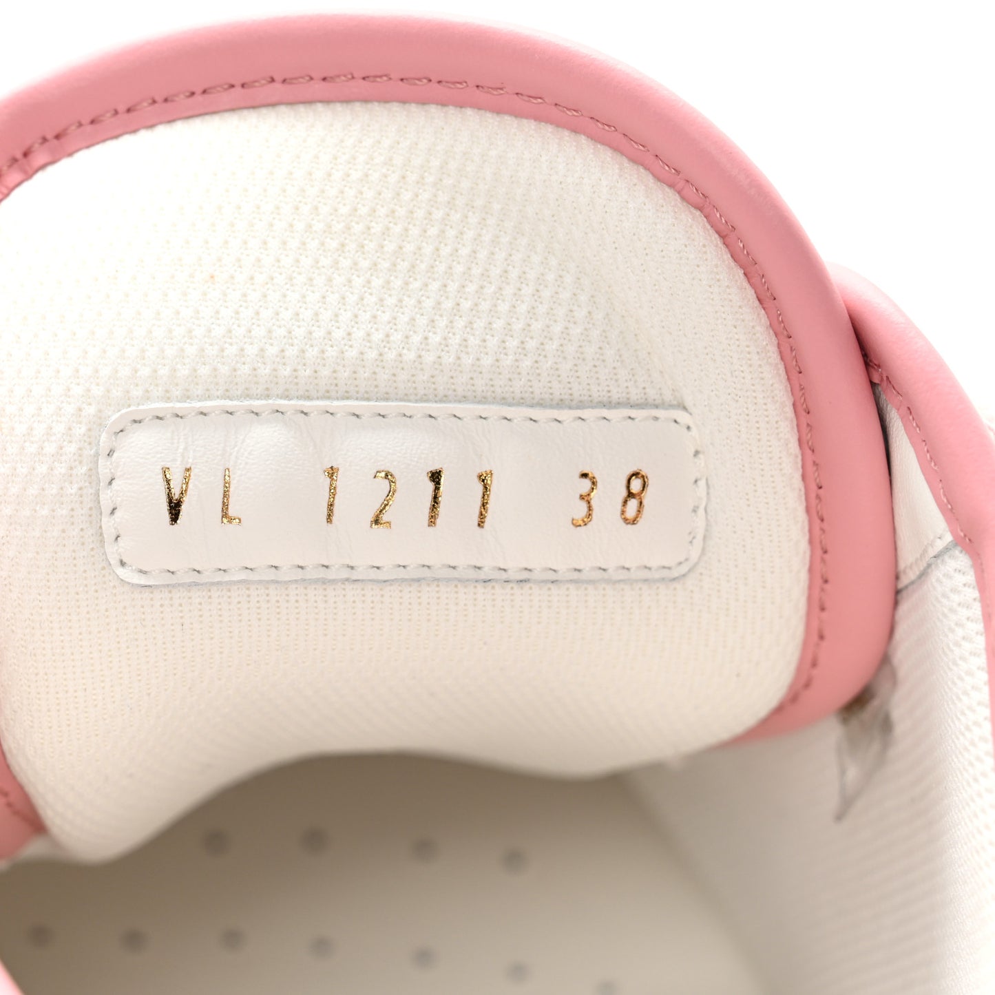 Denim Monogram Squad Sneakers 38 Pink