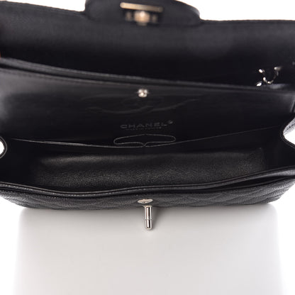 Chanel Caviar Quilted Medium Double Flap Black 7 of 10