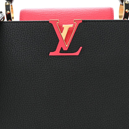 Louis Vuitton Taurillon Capucines MM Black Rose Berlingot 7 of 10