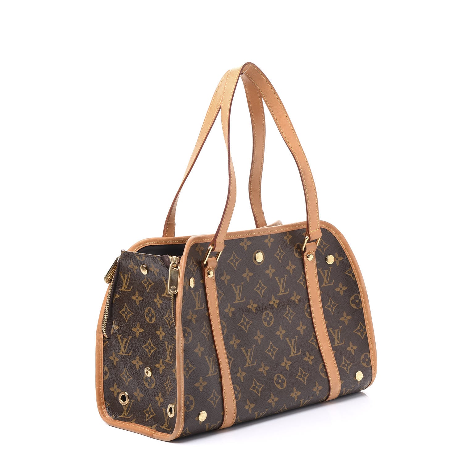 Louis Vuitton Monogram Baxter PM Dog Pet Carrier 2 of 12