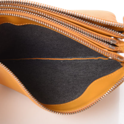 Celine Lambskin Small Trio Crossbody Bag Sunflower 7 of 13
